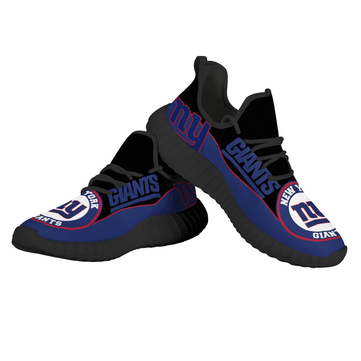Women's New York Giants Mesh Knit Sneakers/Shoes 003